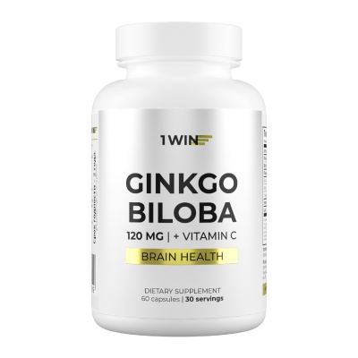  1WIN Ginkgo Biloba + Vitamin C 120  60 